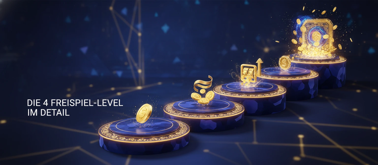 Die 4 Freispiel-Level